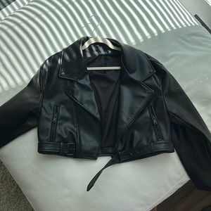 LIONESS/PRINCESS POLLY Staten Island leather jacket